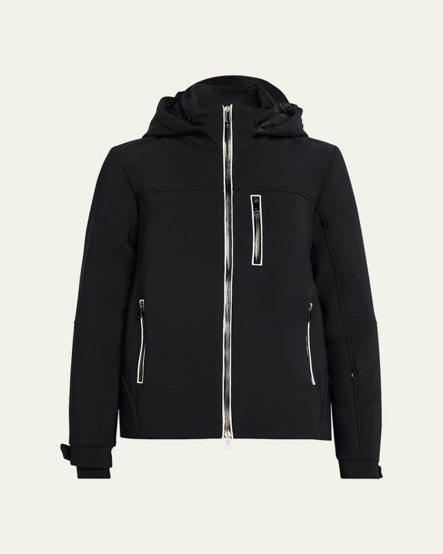 Performing Techno Nylon Padded Jacket With Contrast Trim